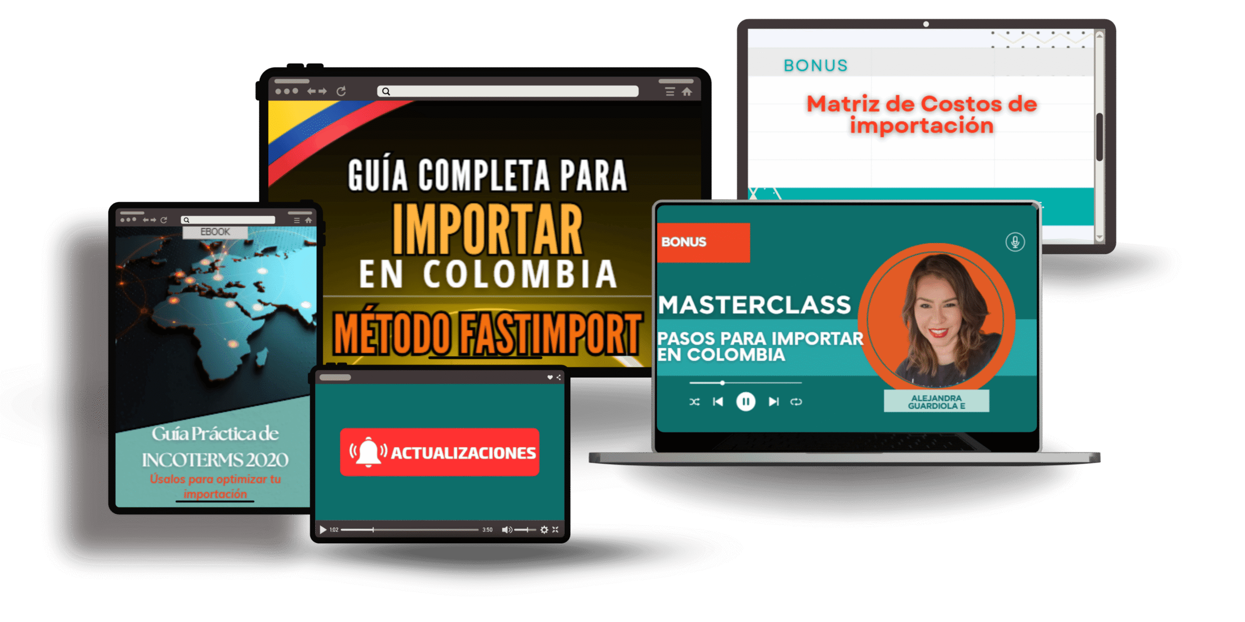 Descubre el Secreto para Importar desde China a Colombia y Vender Online, ¡Todo en un Solo Curso! (Banner horizontal)